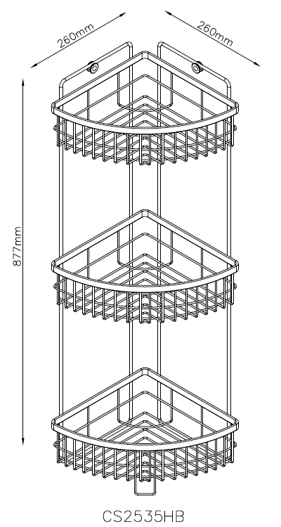 CS2635HB dimension